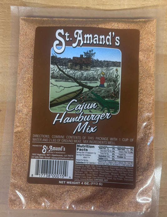 St. Amand's Cajun Hamburger Mix