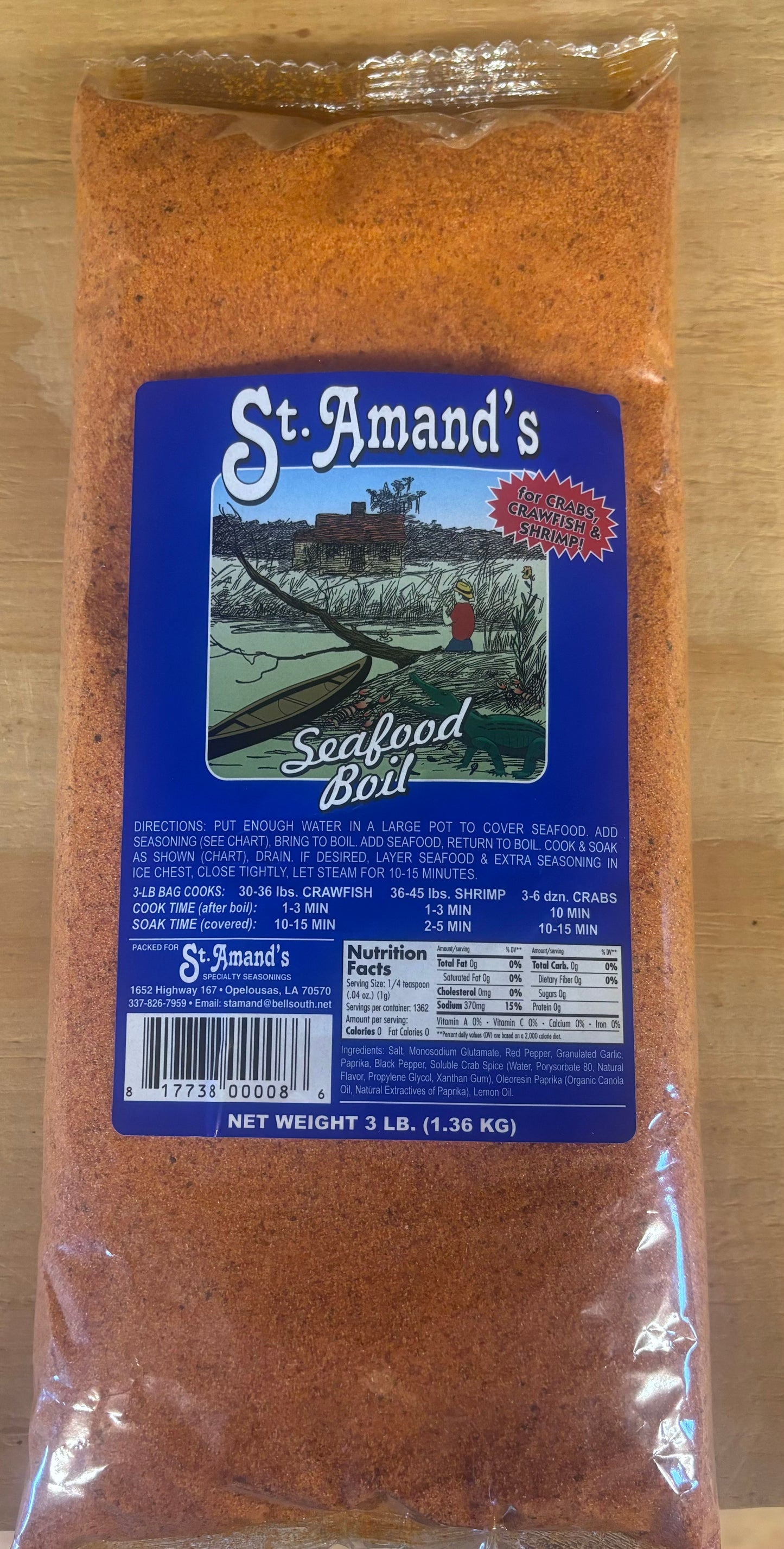 St. Amand's Seafood Boil