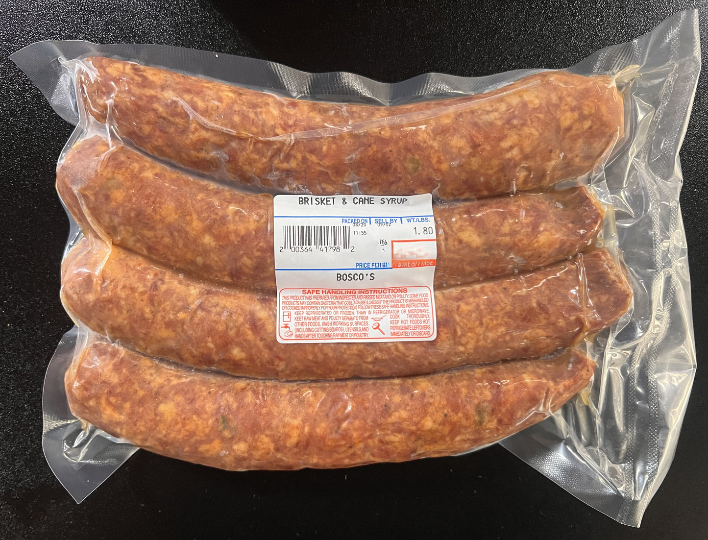 Brisket & Cane Syrup Sausage