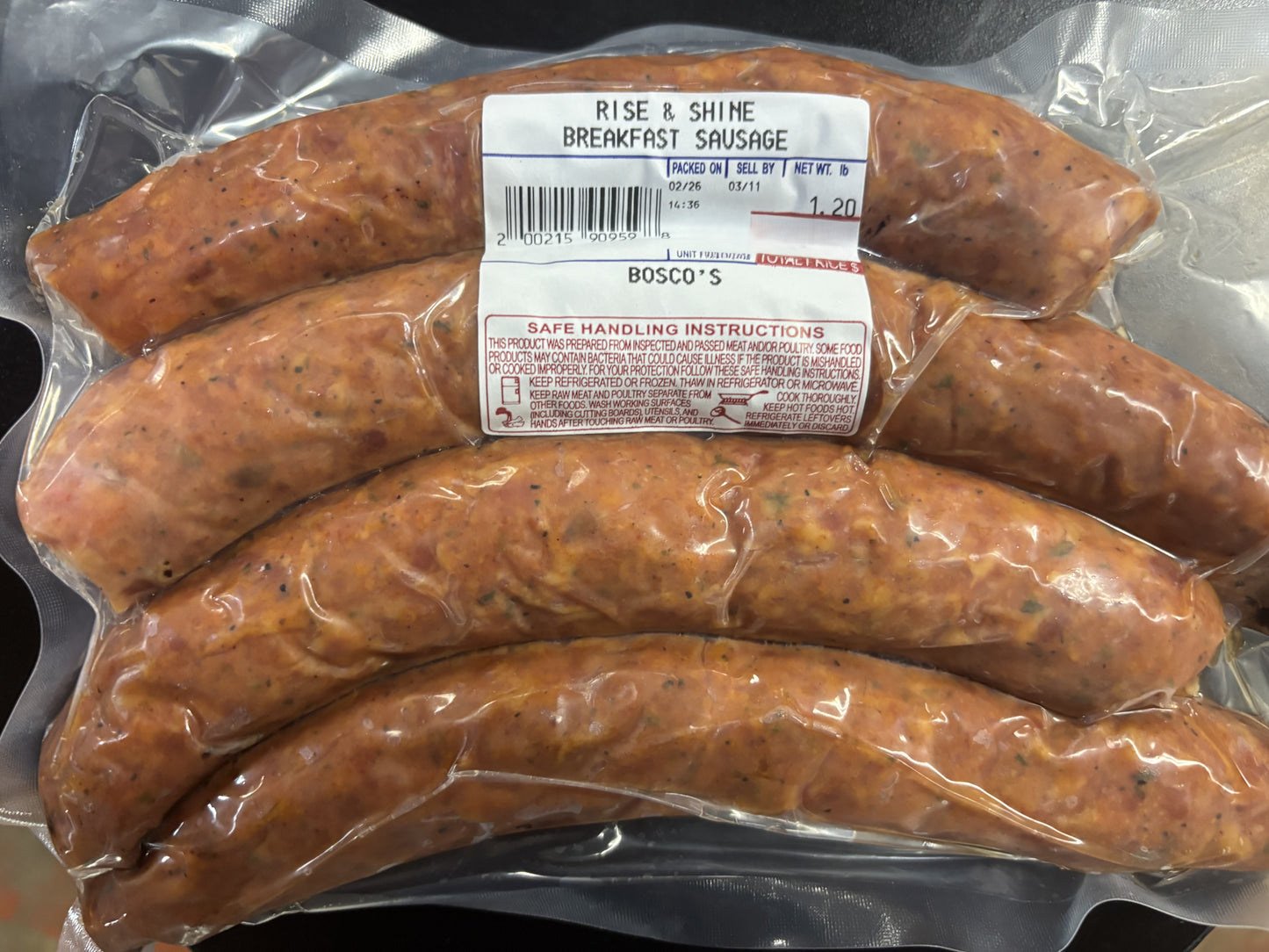 Rise and Shine Breakfast Sausage
